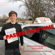 Connor Harrison of Bradley Passed First Time