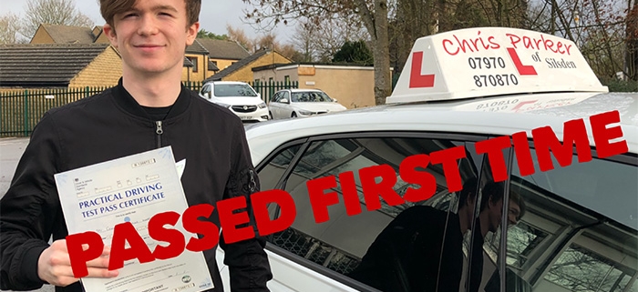 Connor Harrison of Bradley Passed First Time
