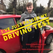 Jack Mason of Cononley Passed at Skipton