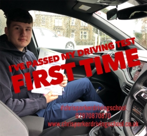 James Hudson of Bingley Passed First Time