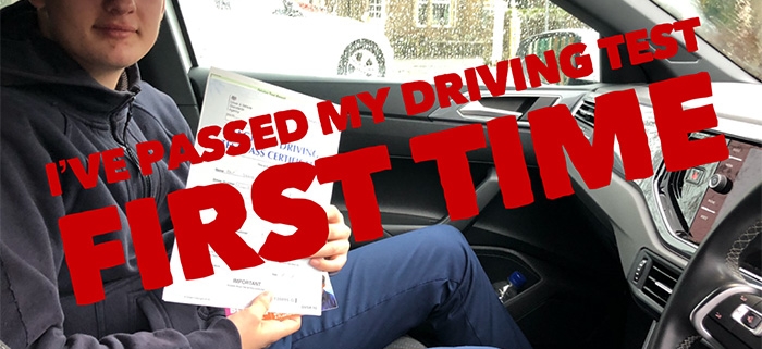 James Hudson of Bingley Passed First Time