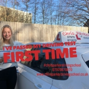 Katie Roberts of Steeton Passed First Time