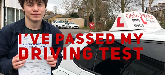 Alex Newbold of Skipton Passed at Skipton