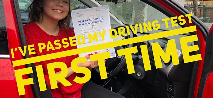 Emily Hawkins of Steeton Passed First Time at Steeton