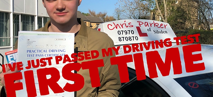 Jake Farley of Skipton Passed First Time at Skipton