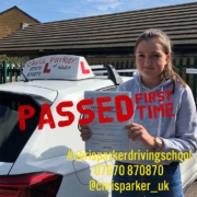 Alice Smith of Glusburn passed first time at Skipton