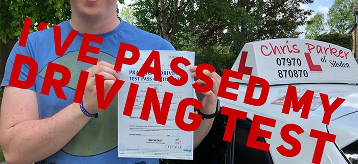 Alisdair Allam of Steeton passed at Skipton