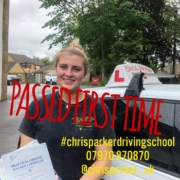 Holly Turner of Steeton passed first time at Skipton