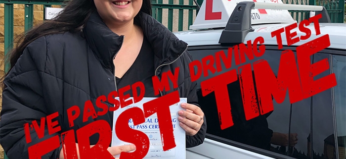 Congratulation Jenny Lampkin on Passing Your Driving Test First Time