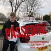 Congratulations Will White of Ilkley for Passing His Driving Test First Time
