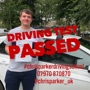 Congratulations to Tom Little of Sutton on Passing your Driving Test First Time at Skipton Driving Test Centre