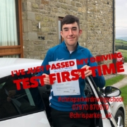 Congratulations Ben Southern Of Sutton For Passing Your Driving Test First Time At Skipton